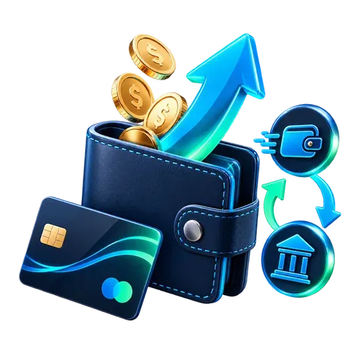 Promo icon withdrawal wallet